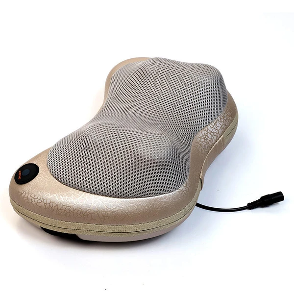 Electric Car and Home Use Shoulder Back Neck Full Body Kneading Shiatsu Pillow Massager - Thumbnail 3