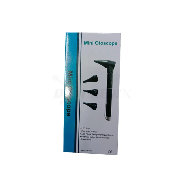 Mini Otoscope (LED Bulb, 4 Specula, Portable Design)