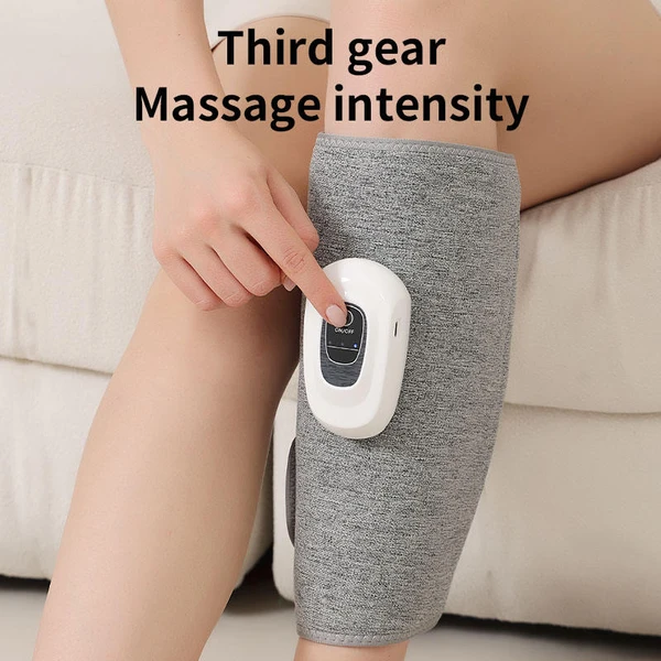 Smart Electric Leg Massager with Adjustable Heat and Air Compression for Home and Office Use - Thumbnail 5