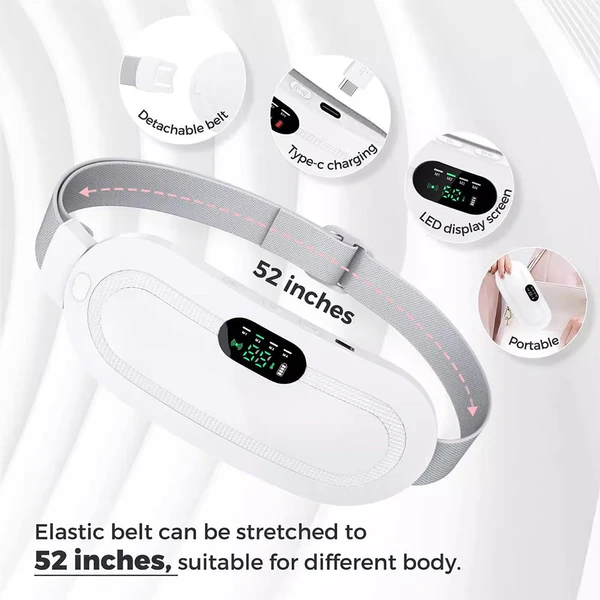 ODM/OEM Abdominal Waist Warming Belt Thermal Heating Pad for Women Pain Relief Menstrual Heating Pad for Period Cramps