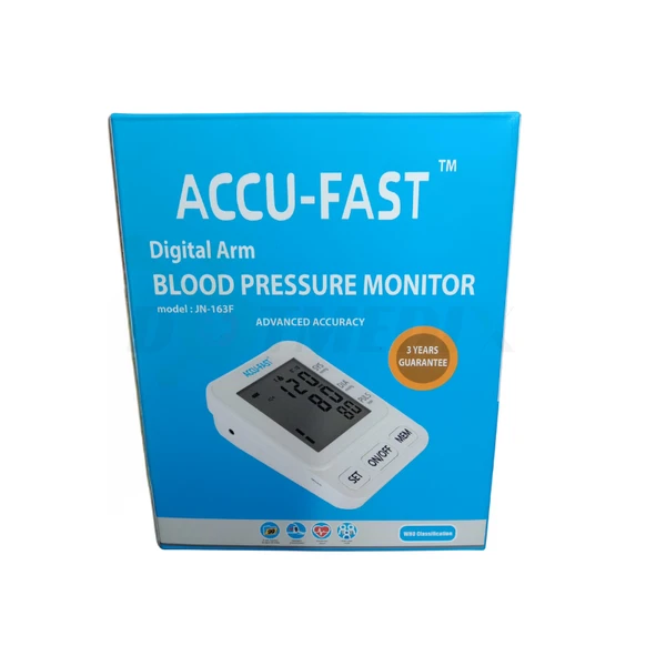 Digital Blood Pressure Monitor Accu-Fast – Model JN-163F