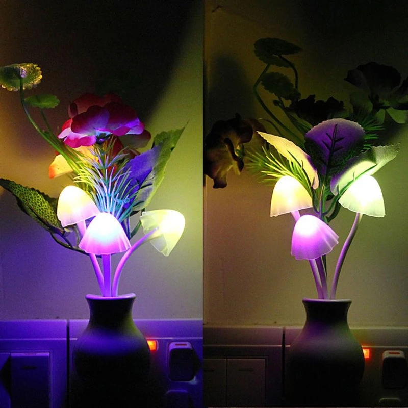3 pes LED Sensor Mushroom Lamp - Thumbnail 3