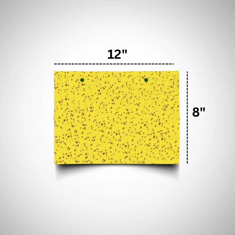 Yellow Sticky Trap  ইয়েলো স্টিকি ট্র্যাপ – Insect Control Sheet