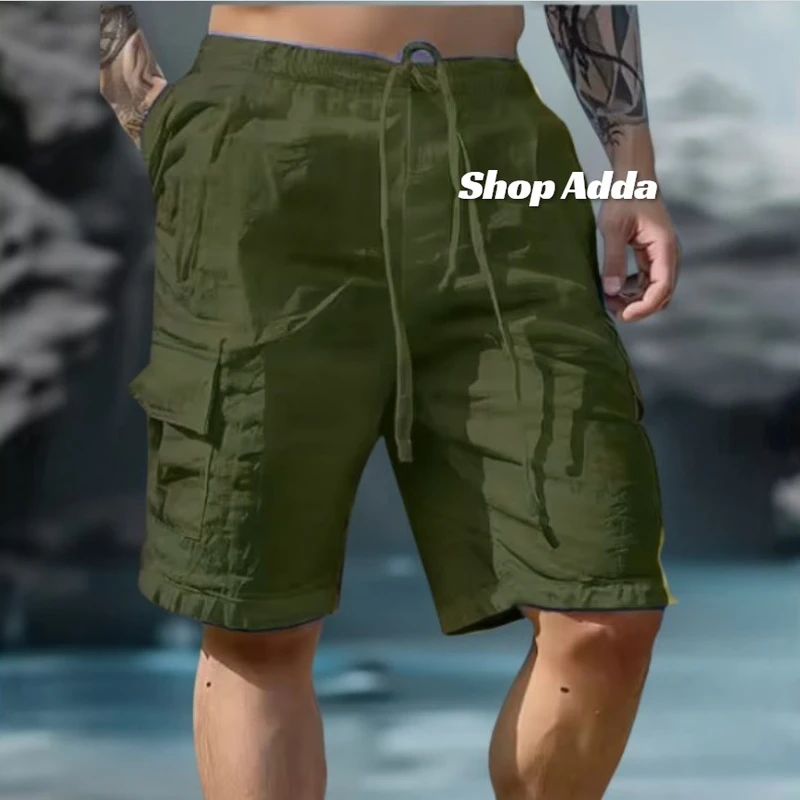 Summer Comfortable 5 Pocket Cotton Shorts For Men