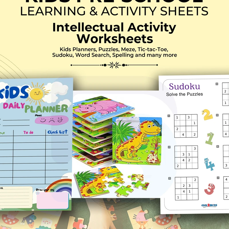 Kids Pre-school Learning & Activity Bundle