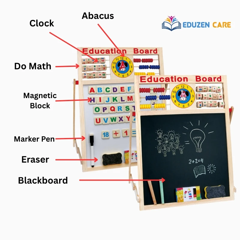 Education Board with Bangla Alphabet