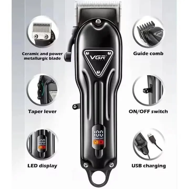 VGR V-051 Professional hair clipper For men - Image 4