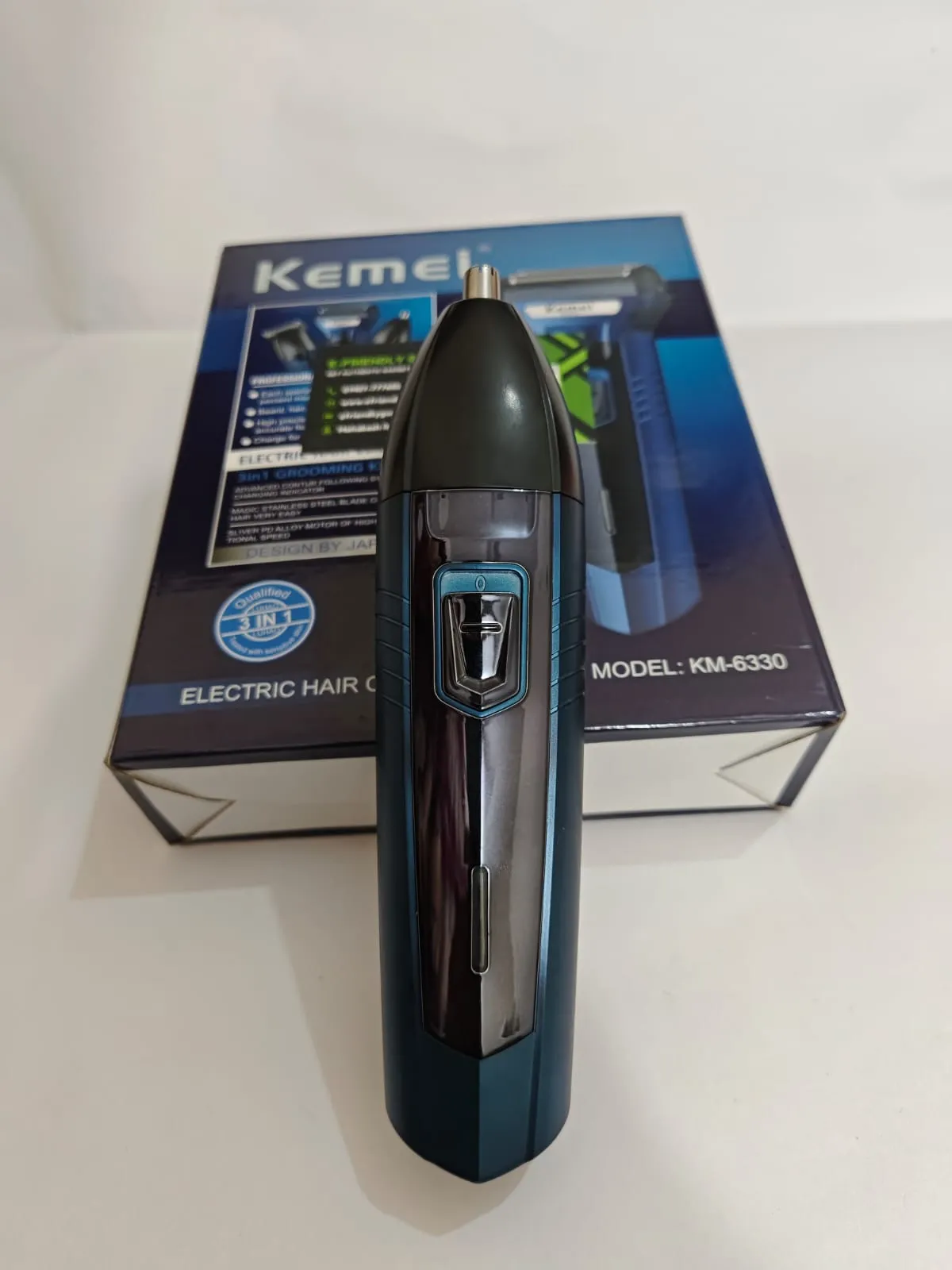 Kemei KM 6330 3 in 1  Shaver and Trimmer - Image 5