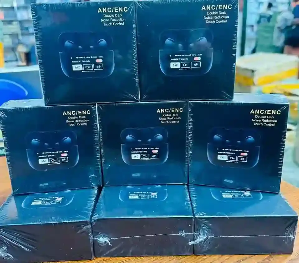 A9 Pro ANC Earbuds Touch Screen Display - Image 3