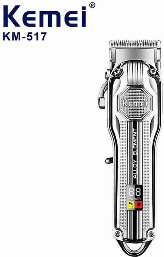 Kemei KM - 517 Professional Hair Clipper and Beard Trimmer