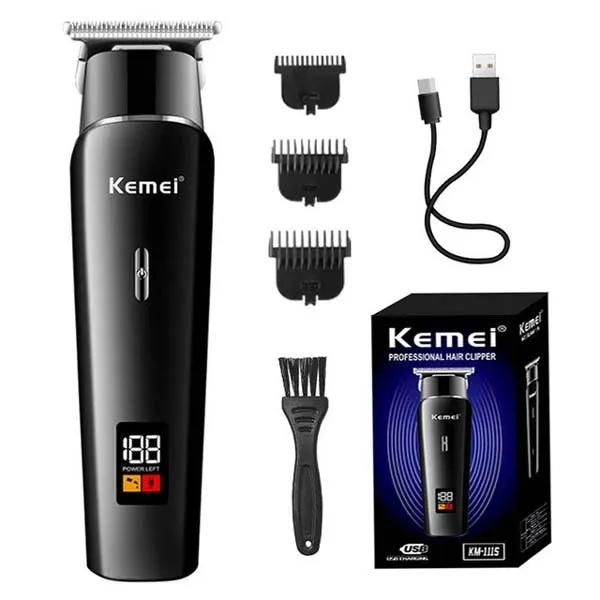 Kemei KM-1113 Hair Clipper and Beard Trimmer for Men