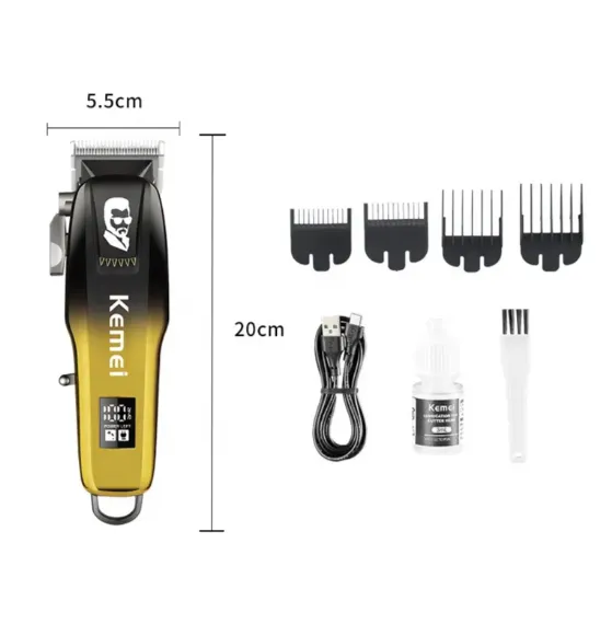 Kemei KM 709A Professional Hair Trimmer For Men - Image 6