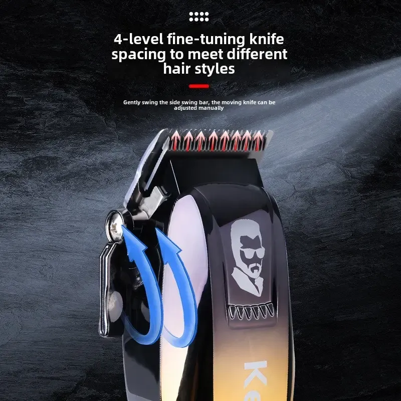 Kemei KM 709A Professional Hair Trimmer For Men - Image 7