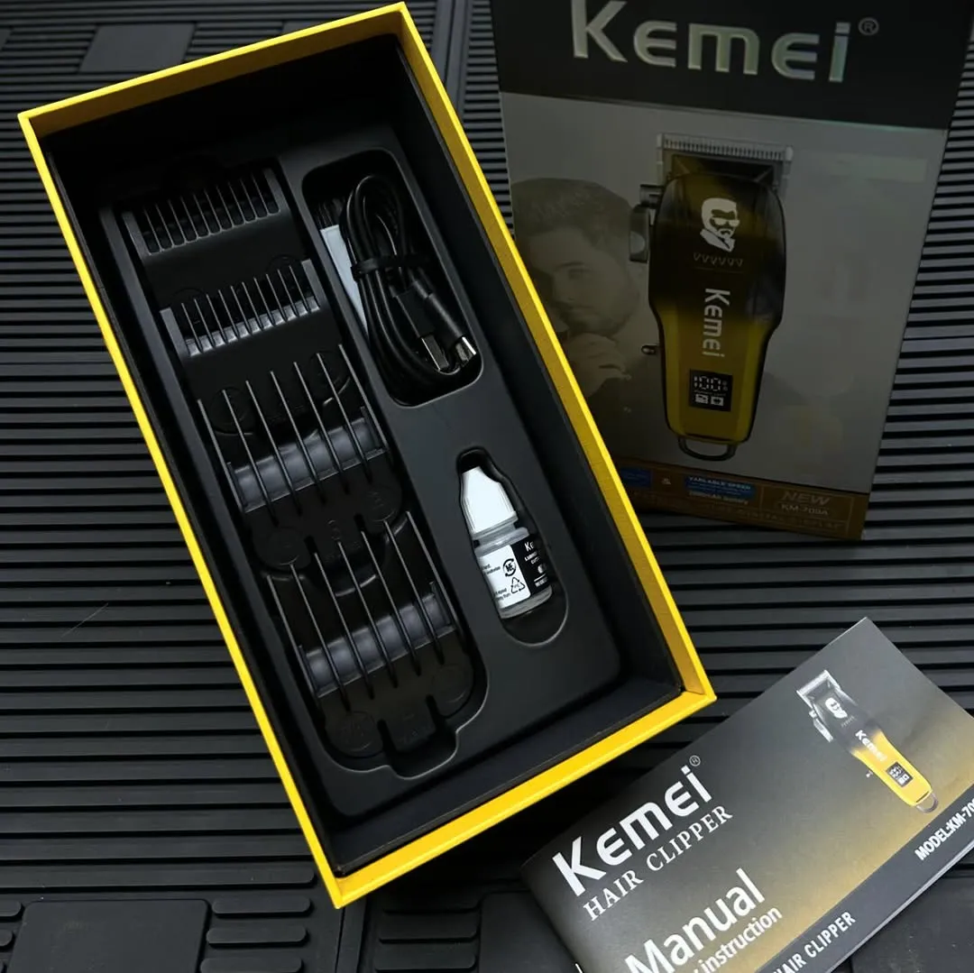 Kemei KM 709A Professional Hair Trimmer For Men - Image 7