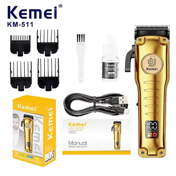 Kemei KM - 511 Professional Hair Clipper and Beard Trimmer