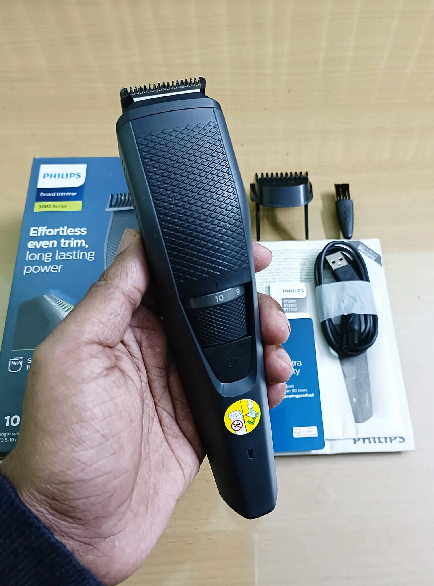 Philips BT3302/15 Beard Trimmer Series 3000 for Men - Image 4
