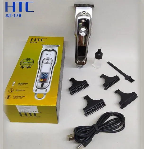 HTC AT-179 Beard Trimmer And Hair Clipper For Men - Image 4