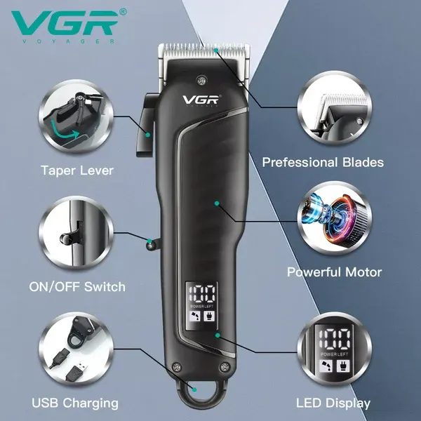 VGR V-683 Professional hair clipper For Men