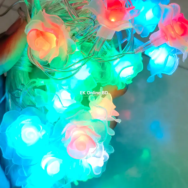 28LED Rose Light Multicolor
