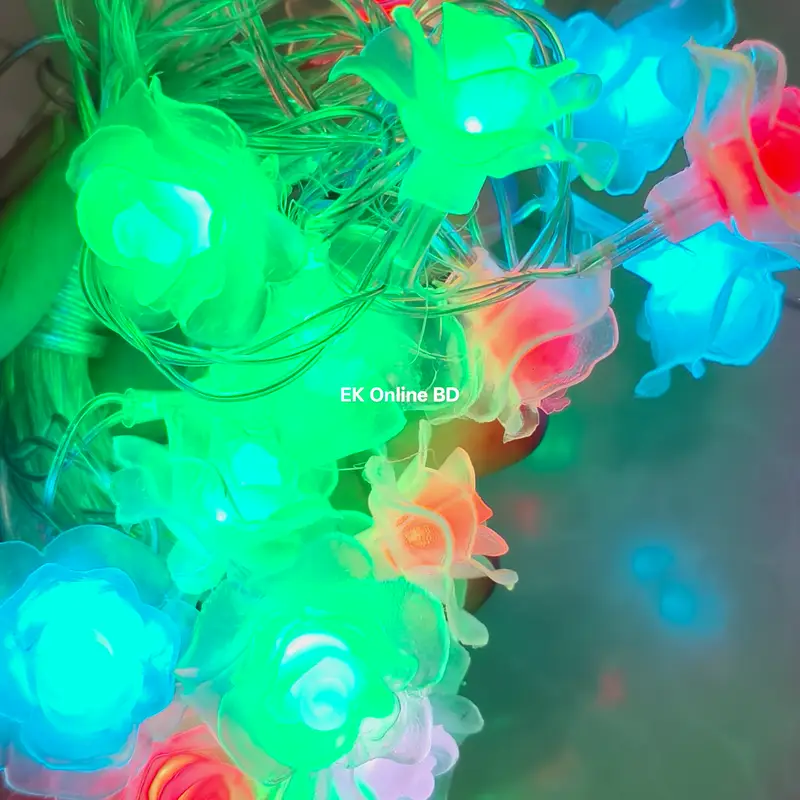 28LED Rose Light Multicolor