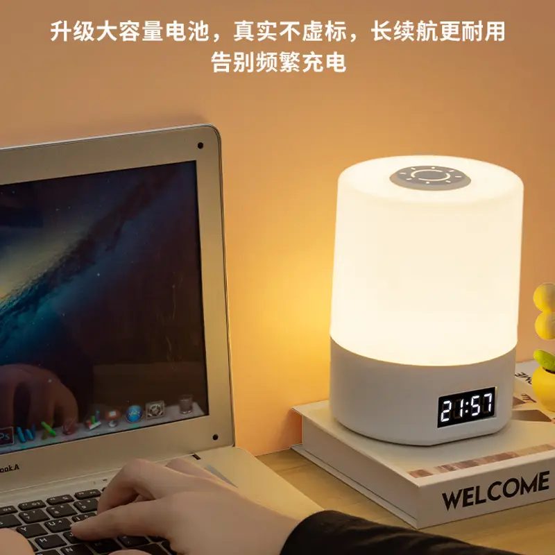 Nightlight Bedroom Sleep Lamp led Table Lamp usb Energy Saving Lamp Eye Protection Household Bedside Lamp Rechargeable Student Dormitory - Image 4