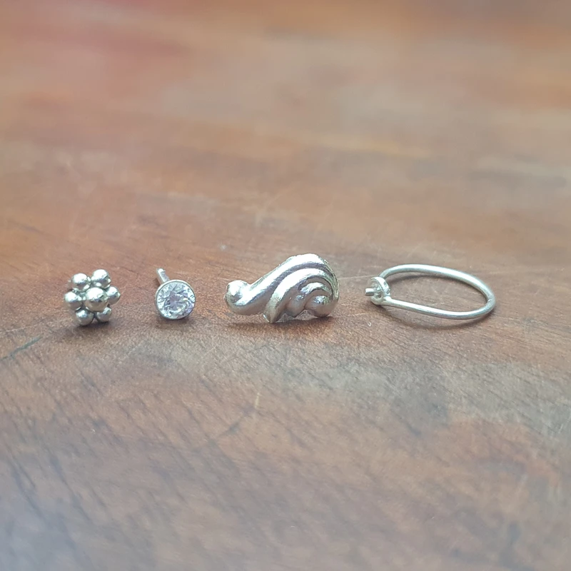 4 Pieces Silver Combo Deal