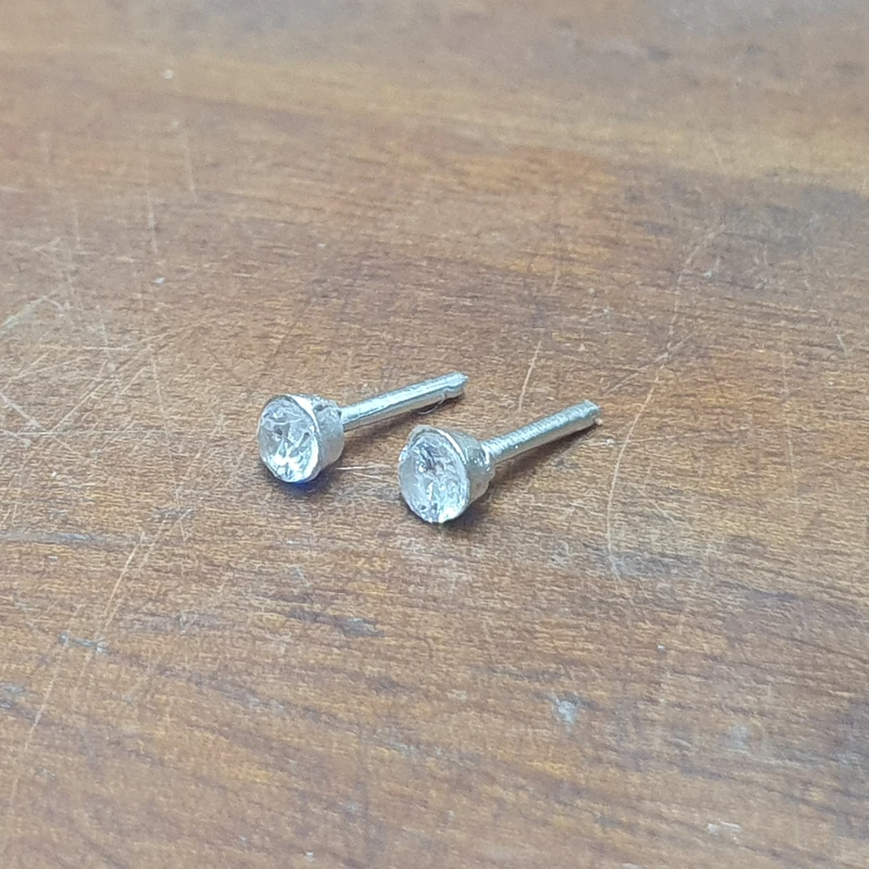 2 Piece 1 Stone Nosepin