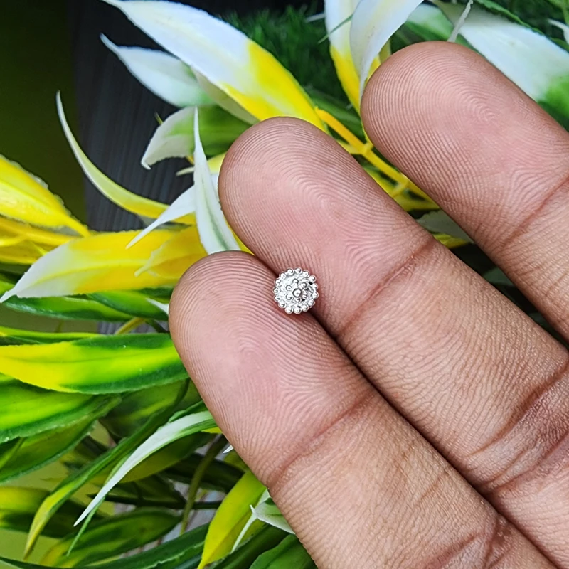 110 NO Silver Nosepin