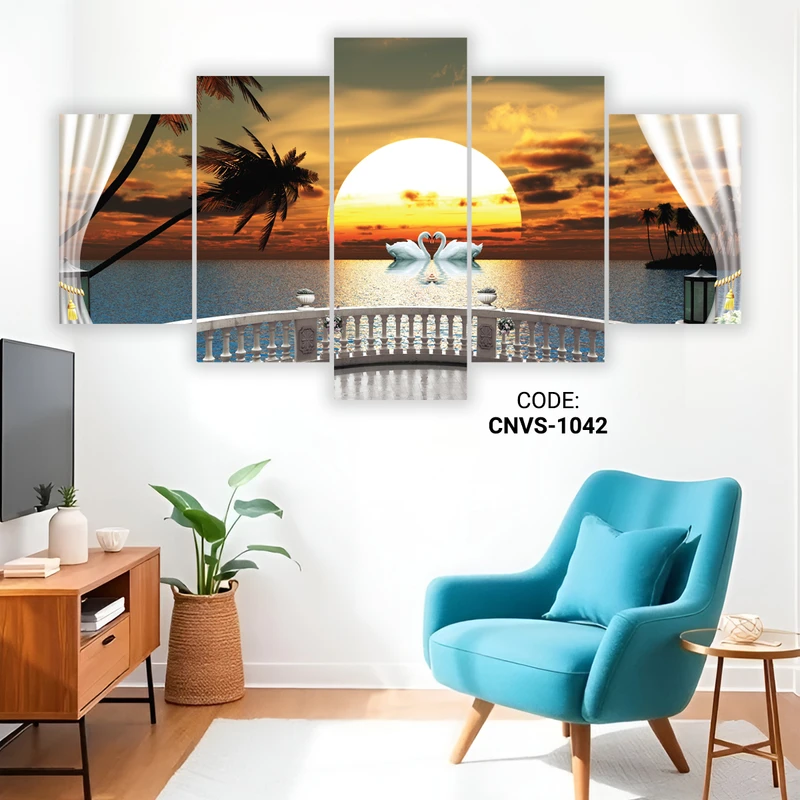5 Panel wall Canvas | CNVS-1042