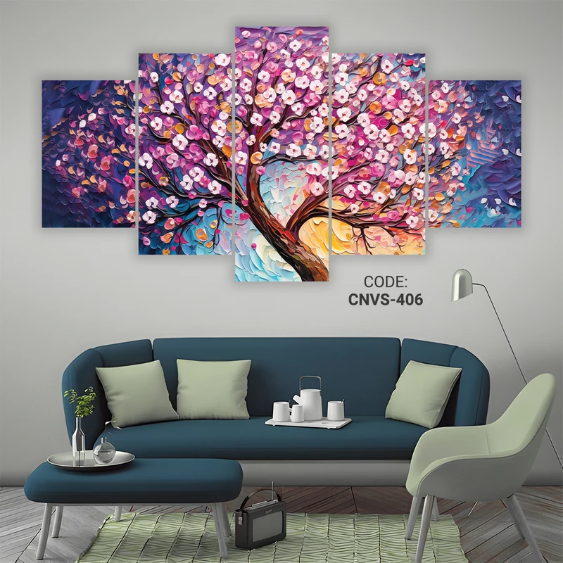 5 Panel wall Canvas | CNVS-406