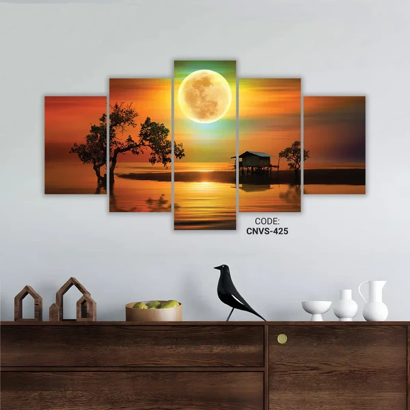 5 Panel wall Canvas | CNVS-425