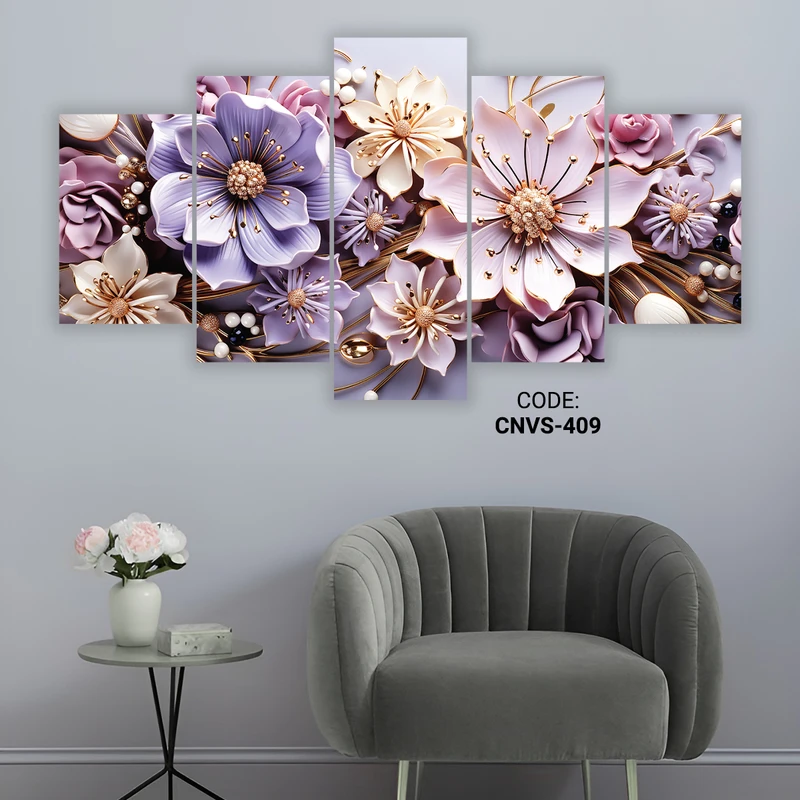 5 Panel wall Canvas | CNVS-409