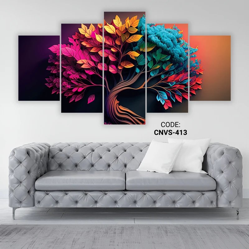 5 Panel wall Canvas | CNVS-413
