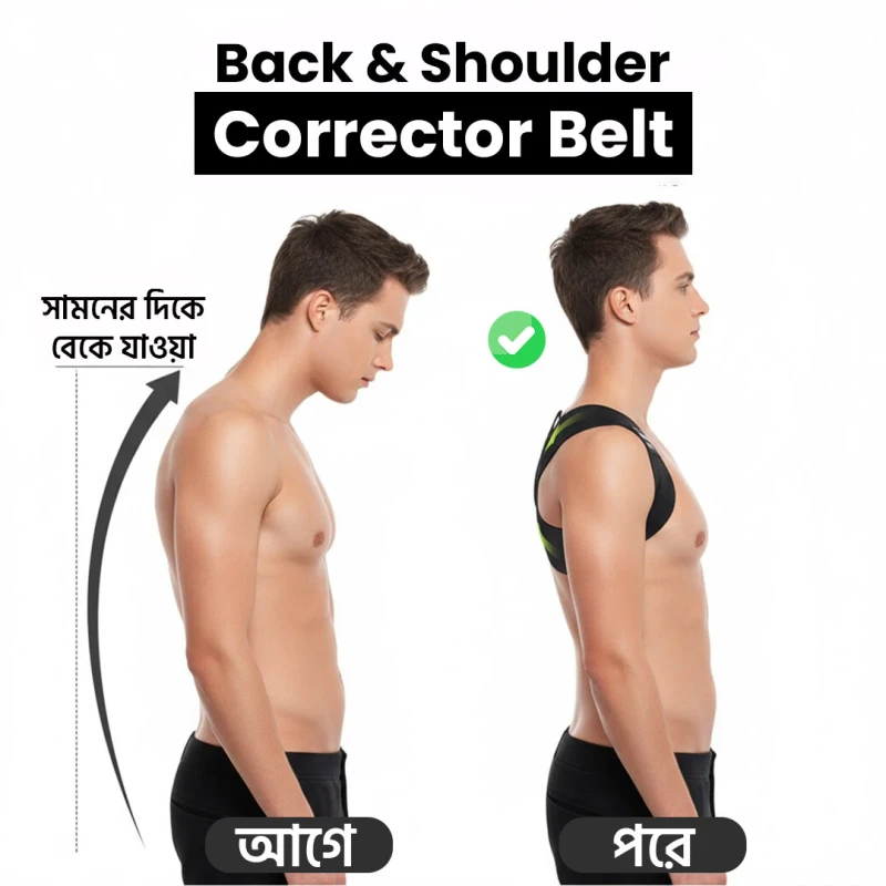 Back & Shoulder Corrector Belt - Image 3