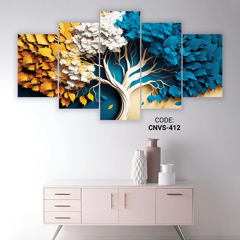 5 Panel wall Canvas | CNVS-412