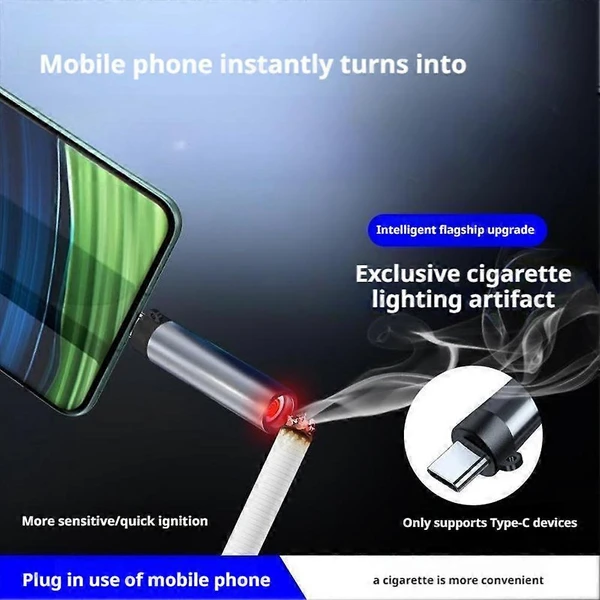Small Type-C Electric Lighter ডেলিভারী চার্জ ফ্রী