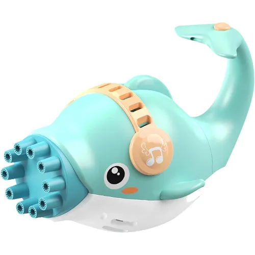Dolphin Bubble Gun Toy with Refill (ORGINIAL CHINA) - Image 3