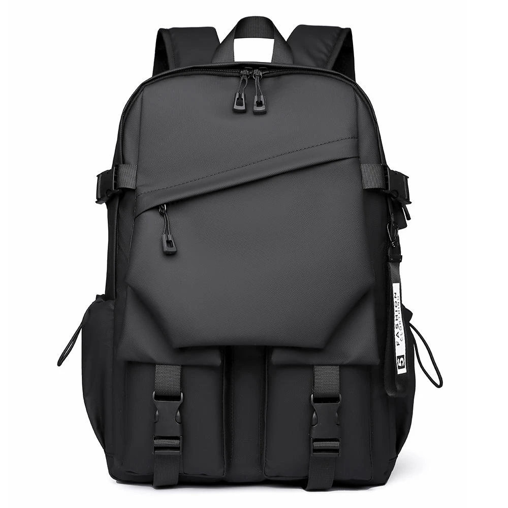 Waterproof Multi-Functional Backpack With Cross Body Bag (Black)