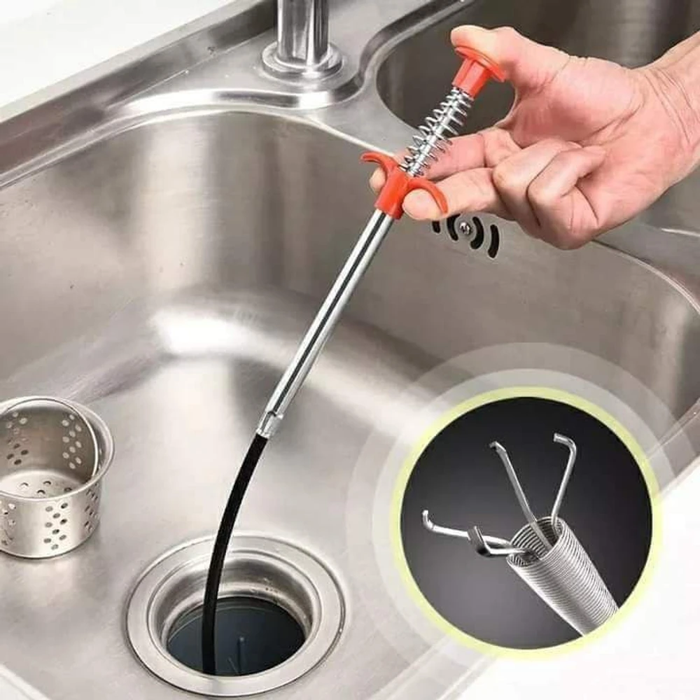 Blendable Pipe Cleaner Hook Sewer Stick
