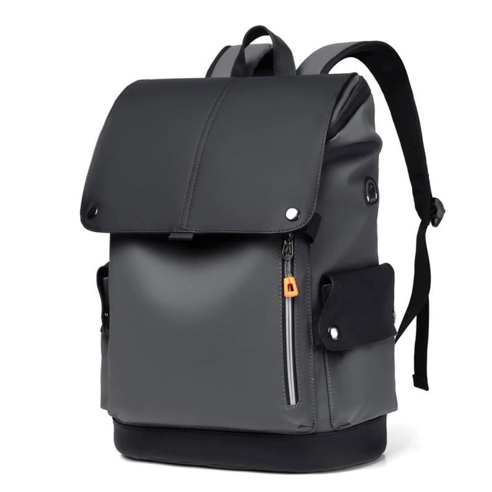 Fashionable Students Unisex Waterproof Zipper Nylon School Bag Laptop Backpack