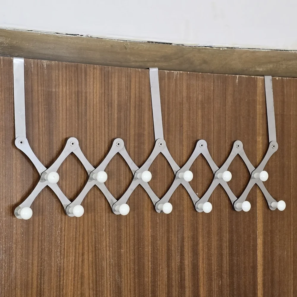 Flexible Stainless Steel 13 Hook Door Hanger