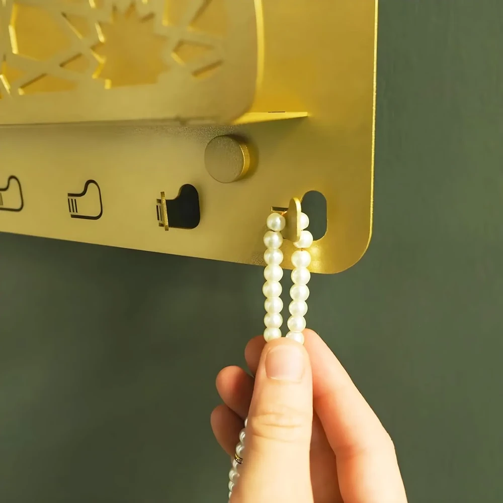 Quran Box With Tasbih Hanger Premium Golden - Image 4