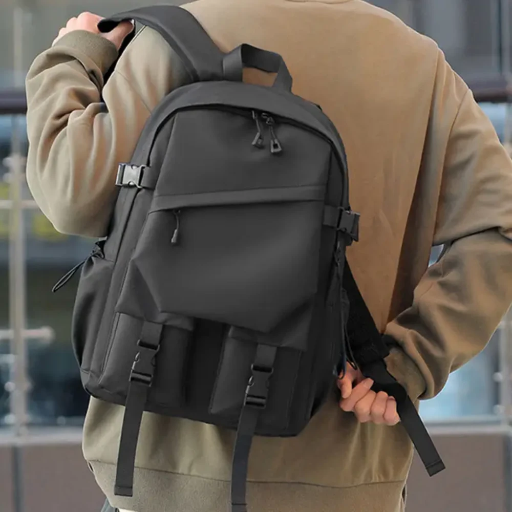 Waterproof Multi-Functional Backpack (Black))