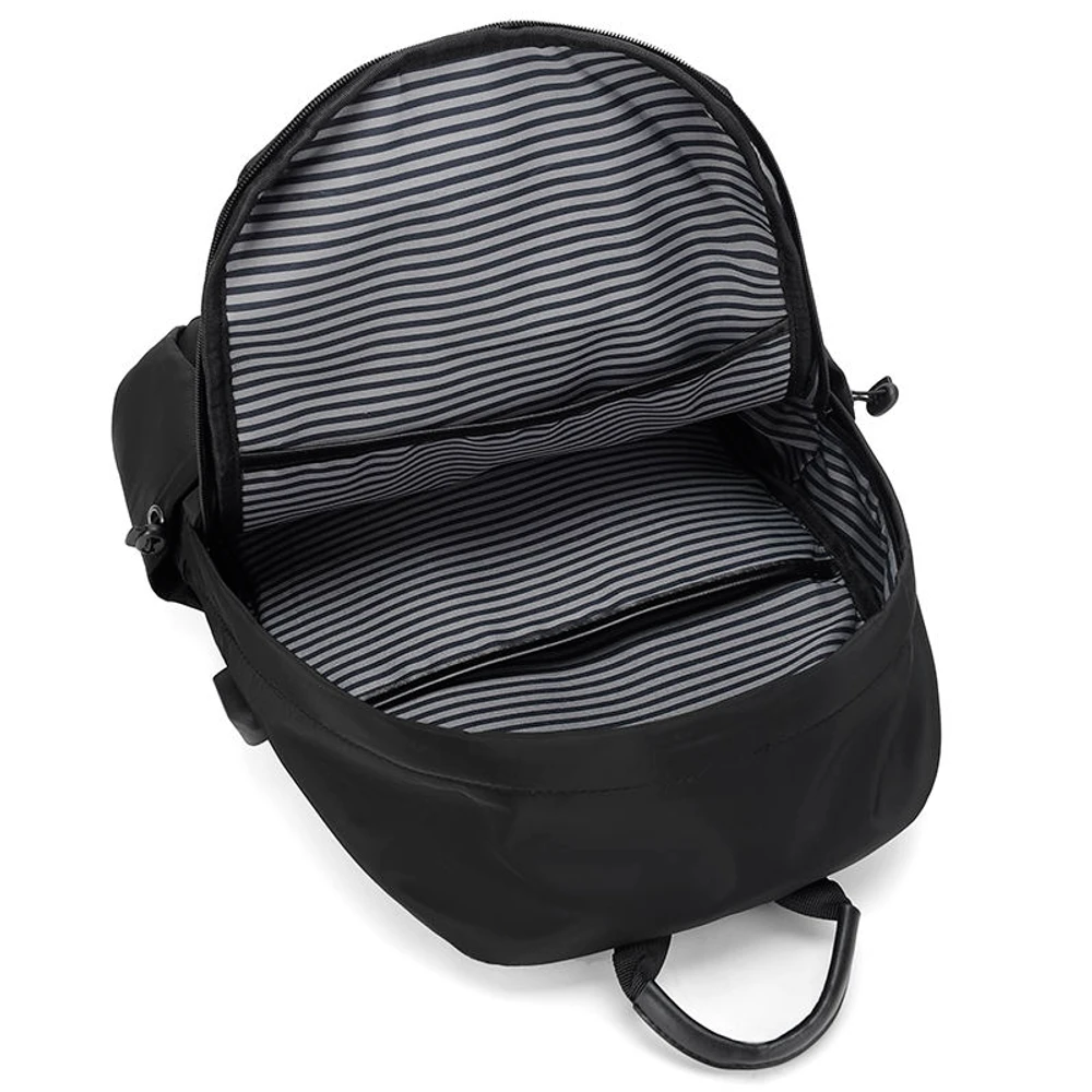 Large Oxford Waterproof Backpack (Black) - Image 4