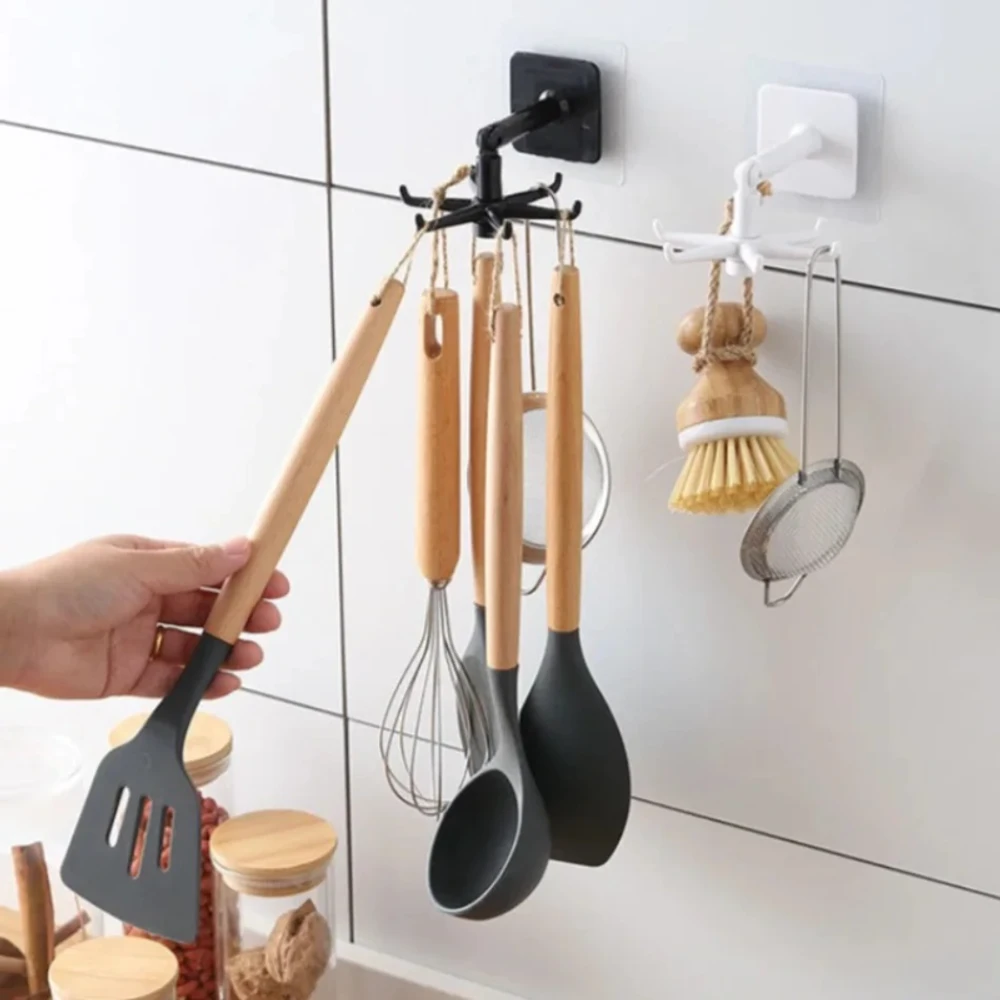 Multi-Purpose 360 Degrees Rotatable Kitchen Hook (1 Pc) - Image 3