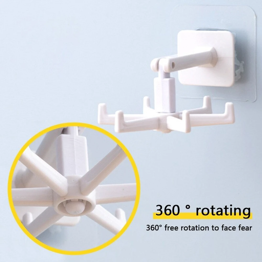Multi-Purpose 360 Degrees Rotatable Kitchen Hook (1 Pc) - Image 4