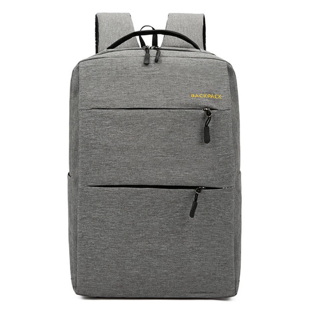 Fashionable 3 Piece Backpack Set (Gray)