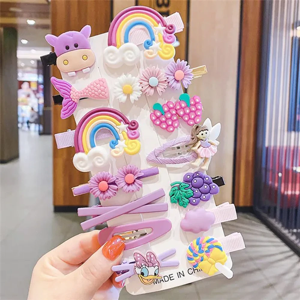 14 Pcs Baby Hair Clips