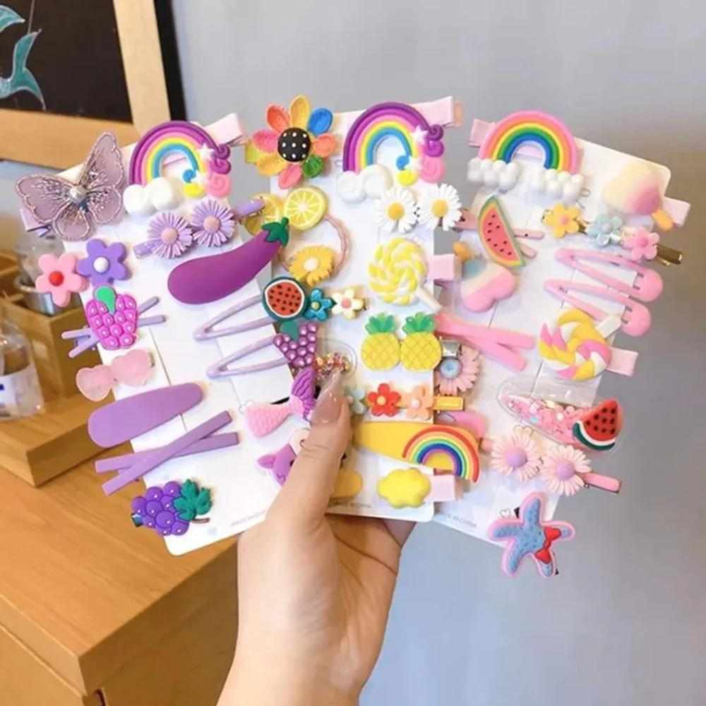 14 Pcs Baby Hair Clips - Image 4