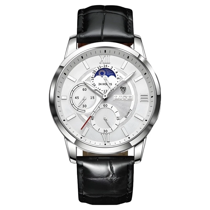 Lige Gents belt wrist watch